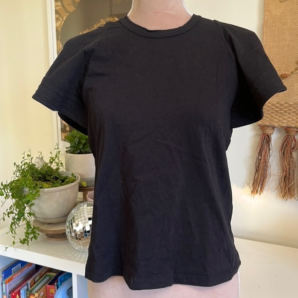 A.L.C. Carrie Flutter sleeve Tee size XS - Picture 2 of 6